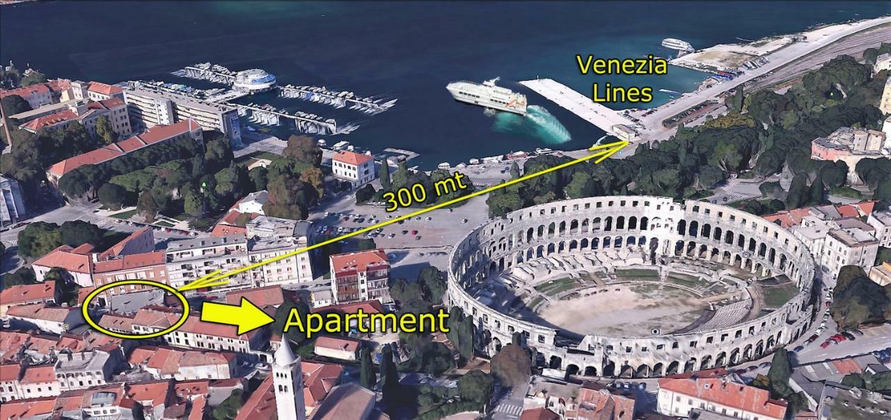 Arena Design Apartments With Free Private Parking And With A Terrace Pula Exteriér fotografie